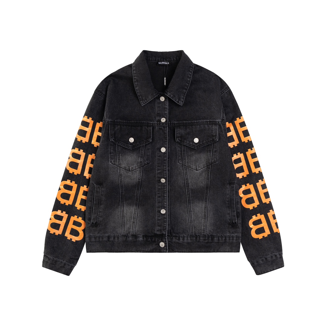 Balenciaga 데님 코트
