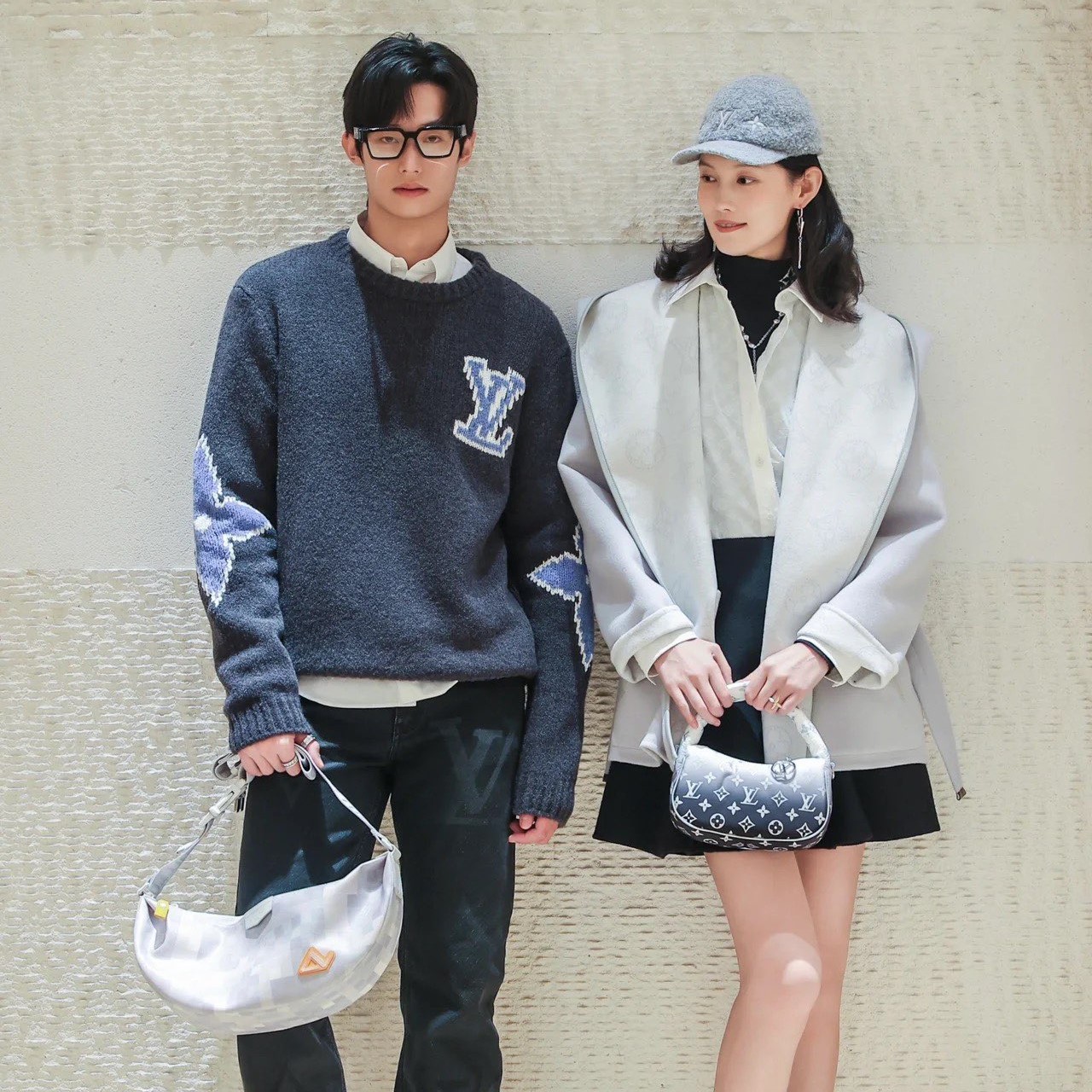 LV 루이비통 코튼 울 풀오버