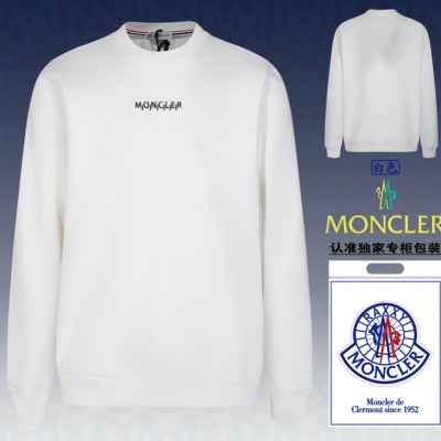 MONCLER 몽클레어 로고 코튼 스웨터셔츠