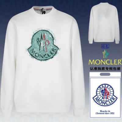 MONCLER 몽클레어 로고 코튼 스웨터셔츠