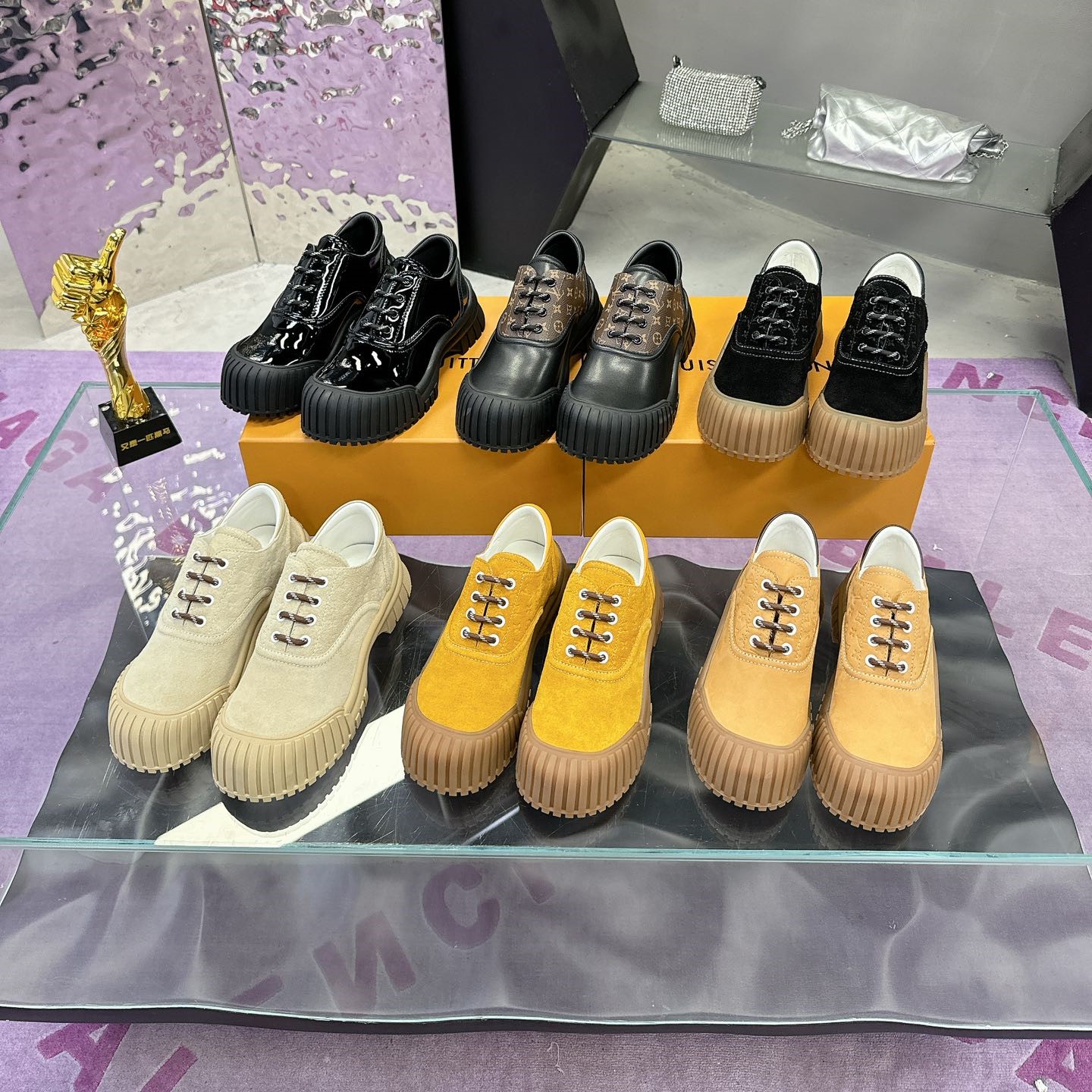 LV 루이비통 루비 플랫 더비