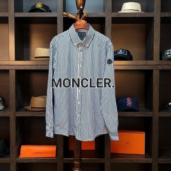 Mon하운드 블랙라벨 리안 스트라이프 셔츠