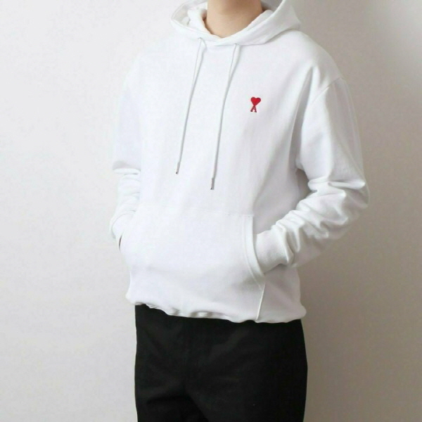 아* " 미들 " 하트 후드
