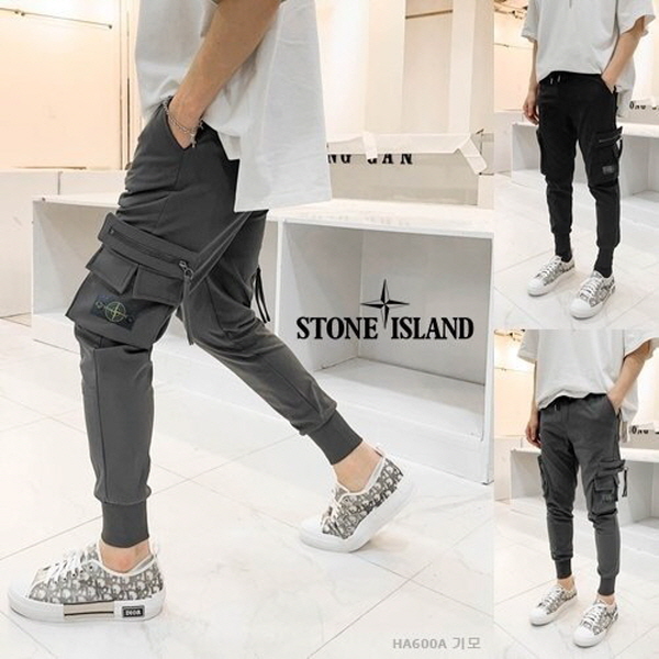 지퍼 포켓 기모 조거(HA600A)