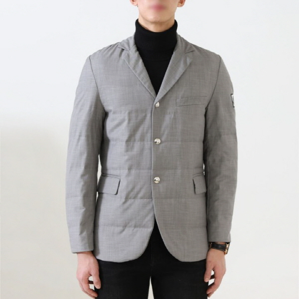 수입고급 남성 감마블루 덕다운 블레이져 자켓