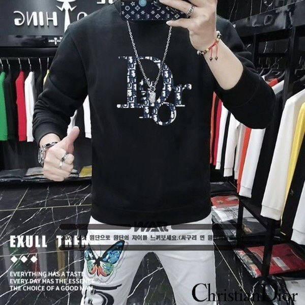 디* 시그니쳐 패턴 밍크양기모 티셔츠