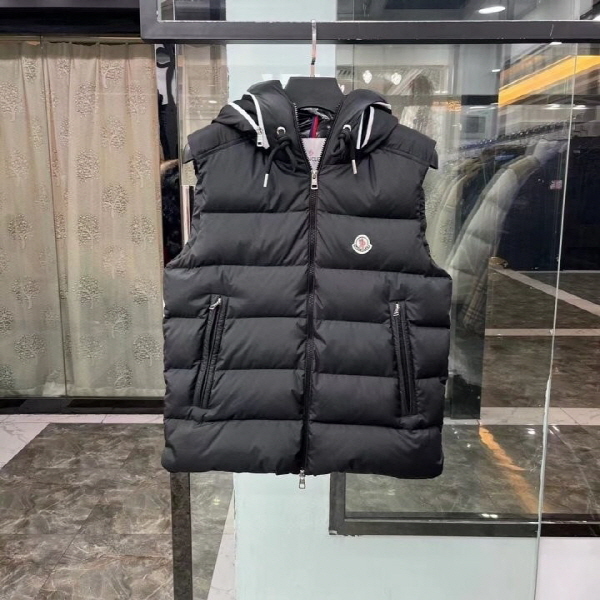 후드패딩조끼 (여성)