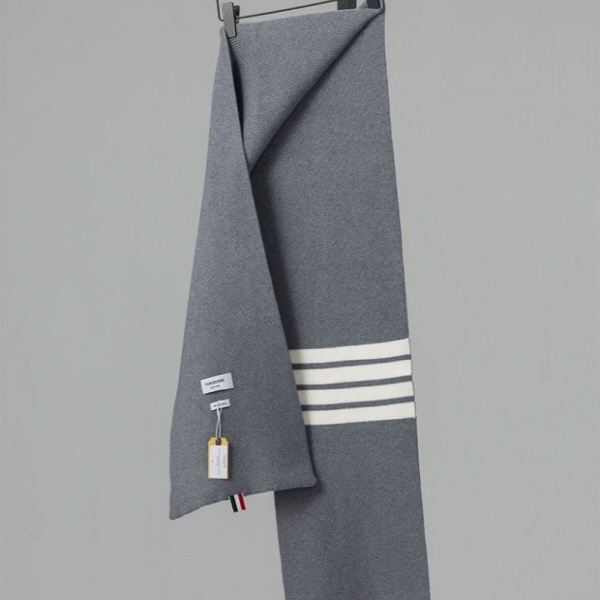 톰* 수입고급 CASHMERE RIB 4-BAR SCARF 캐시미어 립 4바 스카프 머플러