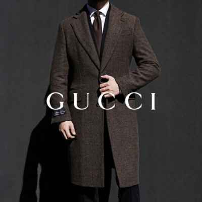 구* 프리미엄 헤링본 울100% 싱글 코트