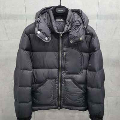 톰** 23FW 레더 디테일 패딩