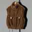 펜* 수입고급 mink gilet 밍크 조끼 (여성)
