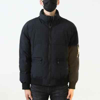 덕다운 쇼츠 후드패딩